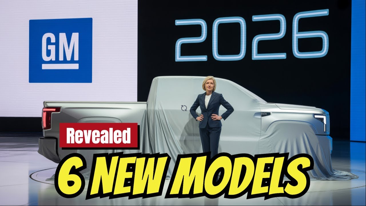 GM Just Shook the Auto World: 6 Game-Changing Vehicles Coming in 2026