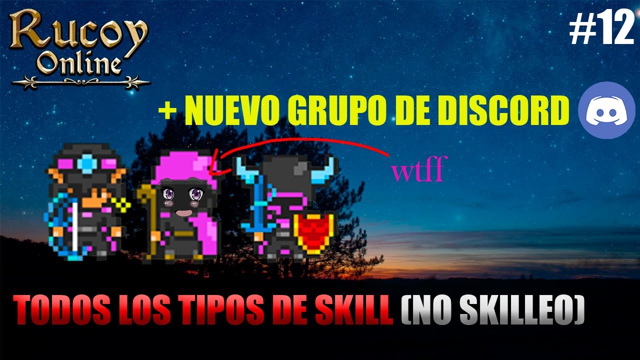 Rucoy Online | Skill Total, imaginaria y normal | LOS 3 TIPOS DE SKILL