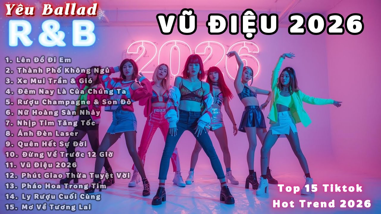 VŨ ĐIỆU CỦA NHỮNG VÌ SAO - Nonstop Disco R&B 2026 💃 | Nhạc Quẩy Giao Thừa & Party Cực Cháy (Ext Mix)