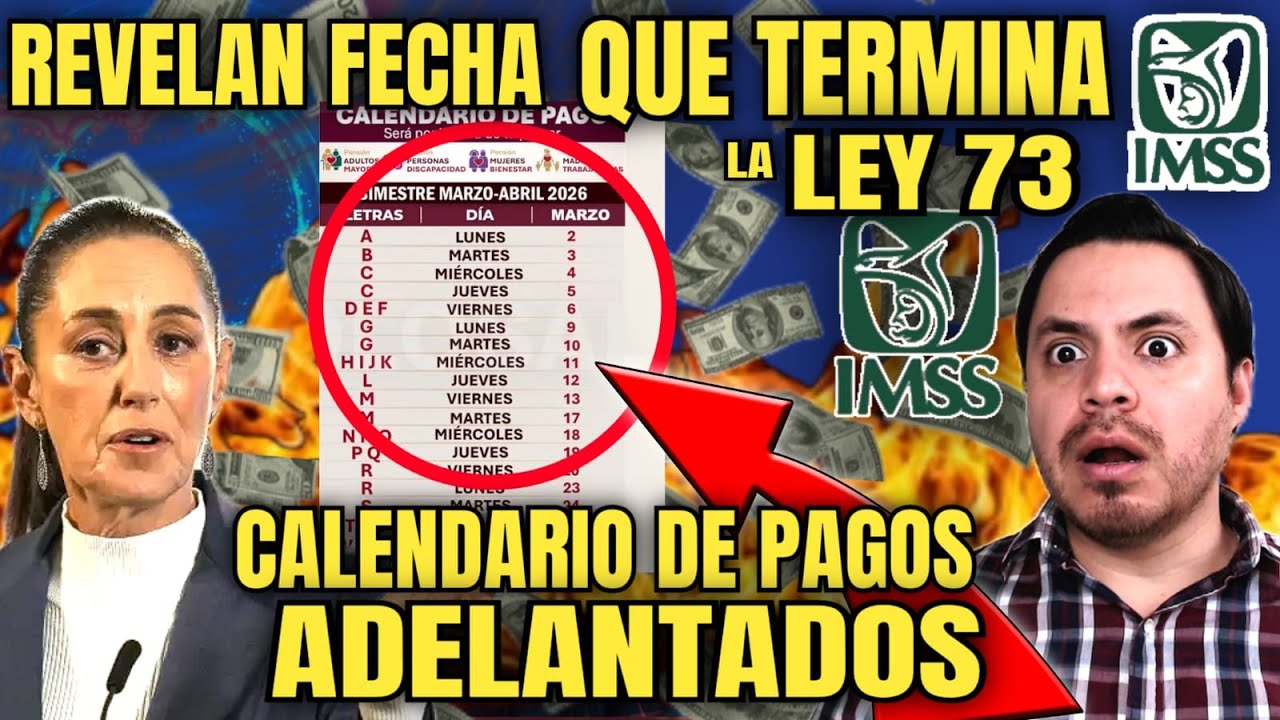 PENSION IMSS LEY 73 YA TIENE FECHA DE CADUCIDAD😱BUENA NOTICIA SE ADELANTAN PAGOS PENSIÓN BIENESTAR🤩