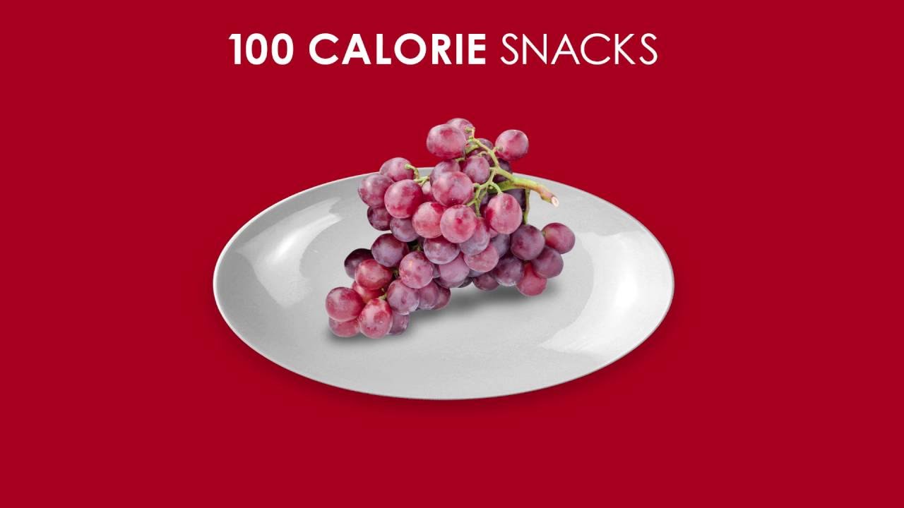 What a 100-Calorie Snack Looks Like