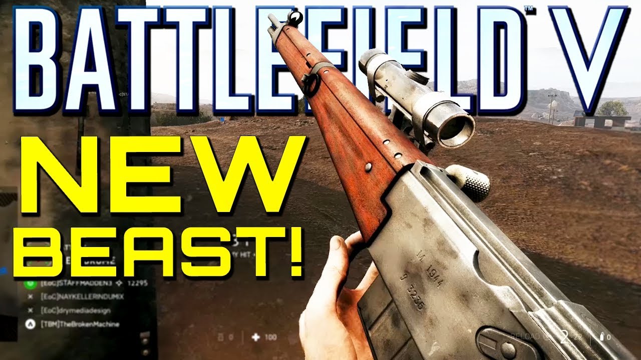 Battlefield 5: New MAS-44 is Amazing! (Battlefield V Multiplayer Gameplay)