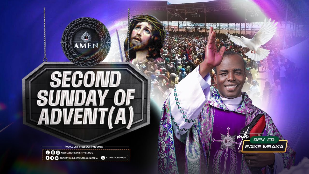 SUNDAY MASS ADORATION PROGRAM LIVE WITH REV. FR. EJIKE MBAKA || 7-12-2025