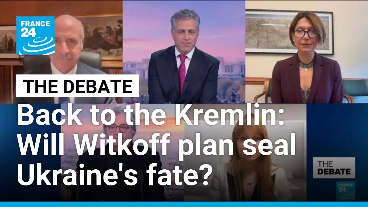 Back to the Kremlin: Will Witkoff plan seal Ukraine's fate? • FRANCE 24 English