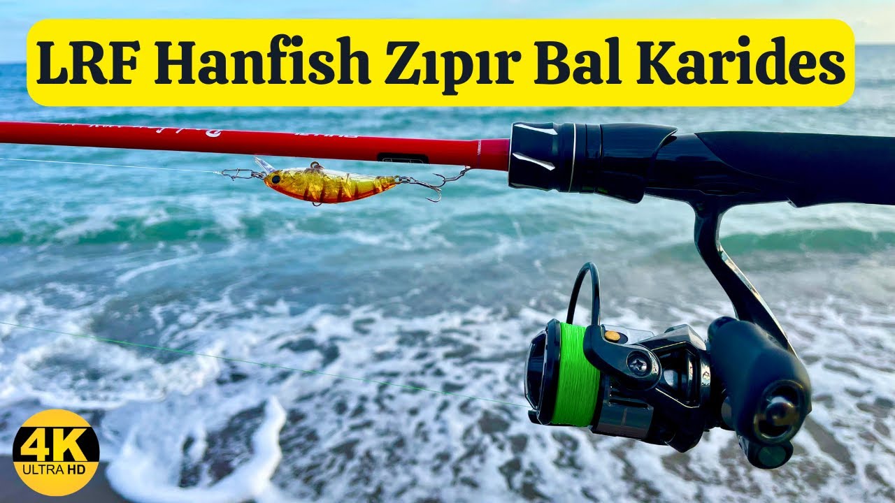 LRF Hanfish Zıpır Bal Karides | Ryuji Kamış + Makine LRF Takımı #lrf #fishing #fish