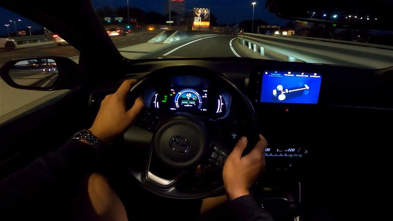 2023 Mazda2 Hybrid [1.5, 116 HP] Night POV Test drive *Best city car in class*