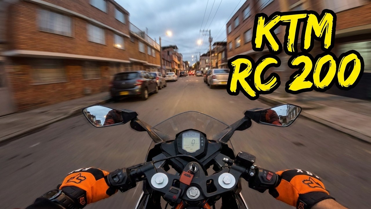 En Bogotá KTM RC 200