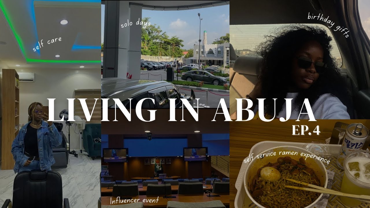 Living Alone in Abuja🇳🇬EP.4 | Attending an Official Event, Unboxing Birthday Gifts & Soft moments 💅🏽
