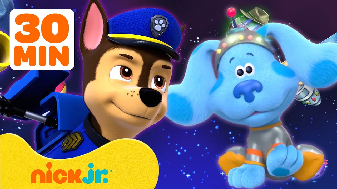 30 MINUTES of Outer Space Missions & Rescues! 🚀 w/ PAW Patrol, Tim Rex, & More | Nick Jr.