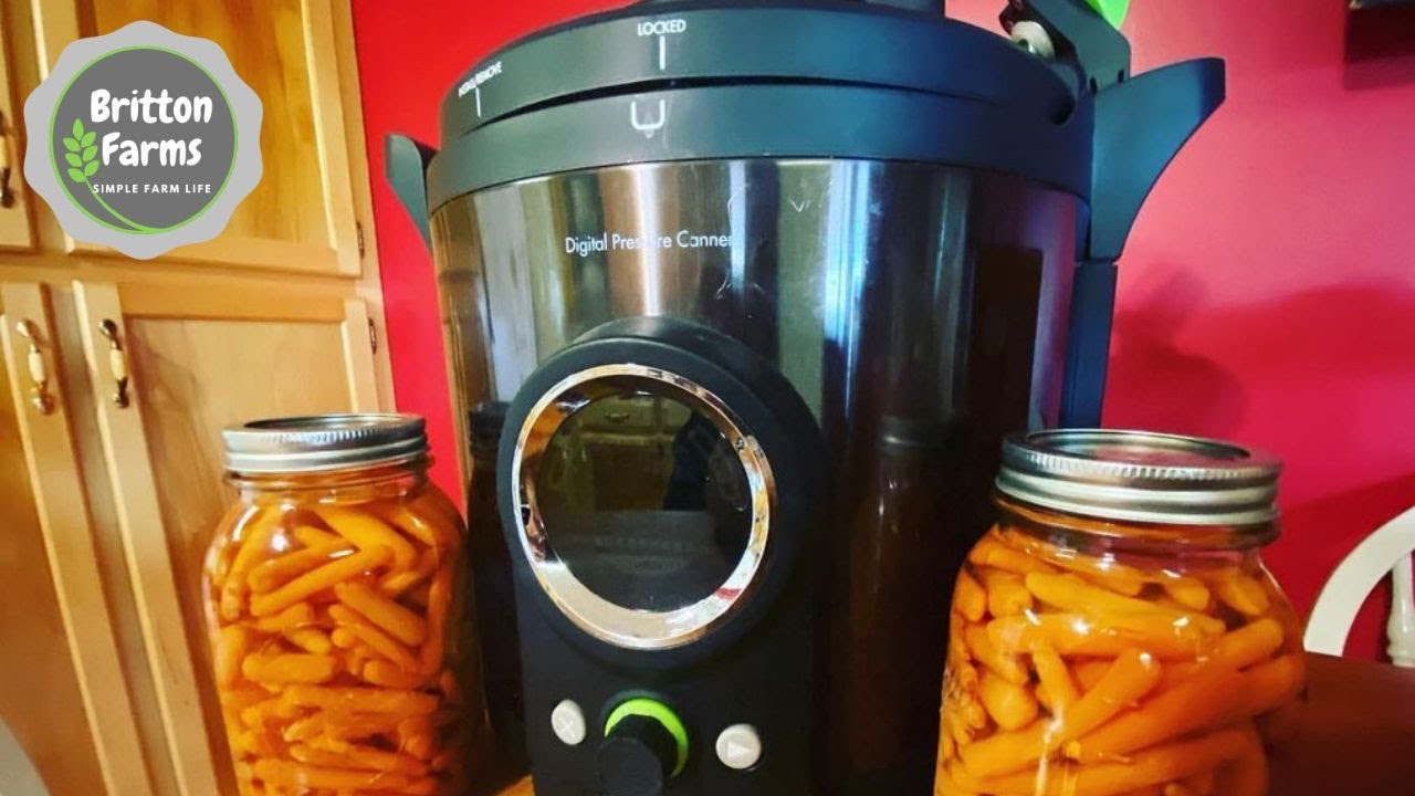 Pressure Can with the Presto Precise® Digital Pressure Canner / Glazed Carrots Recipe and Canning