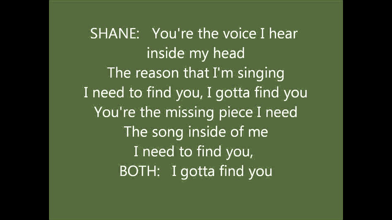 This Is Me Karaoke with backing vocals Camp Rock