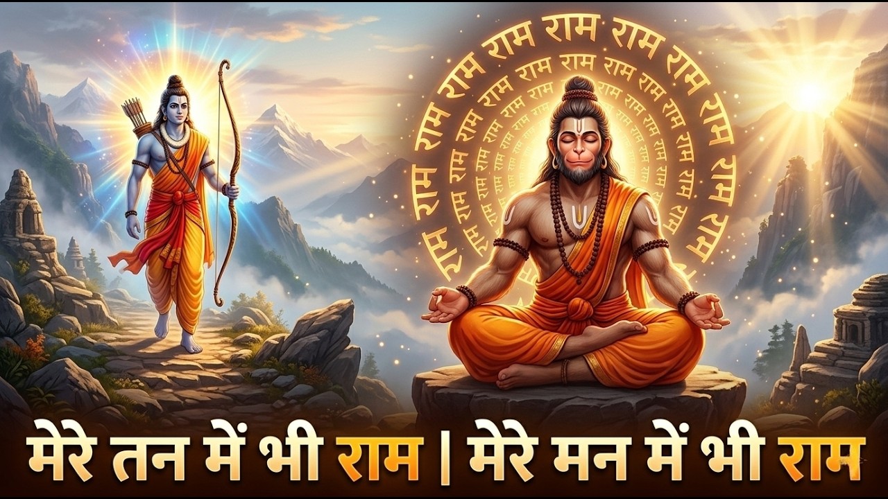 मेरे तन में भी राम, मेरे मन में भी राम | Powerful Ram Bhajan | Jai Shri Ram 🚩 | Divya Echo Music
