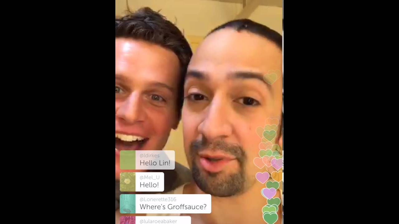 Lin-Manuel Periscope #3 - A Linnister Keeps His Promises - Groff