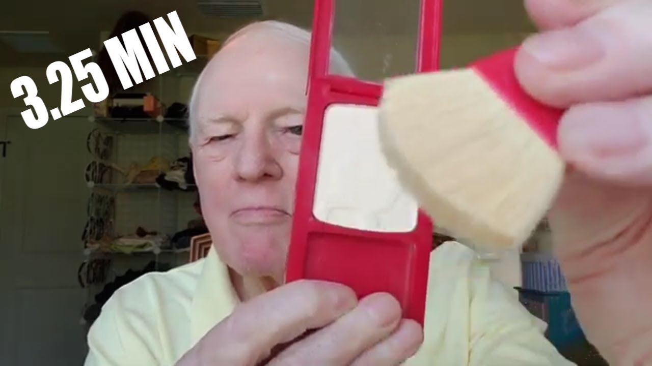 Grandpa Does ASMR: Doing Your Makeup for Sleep (NO TALKING)💄