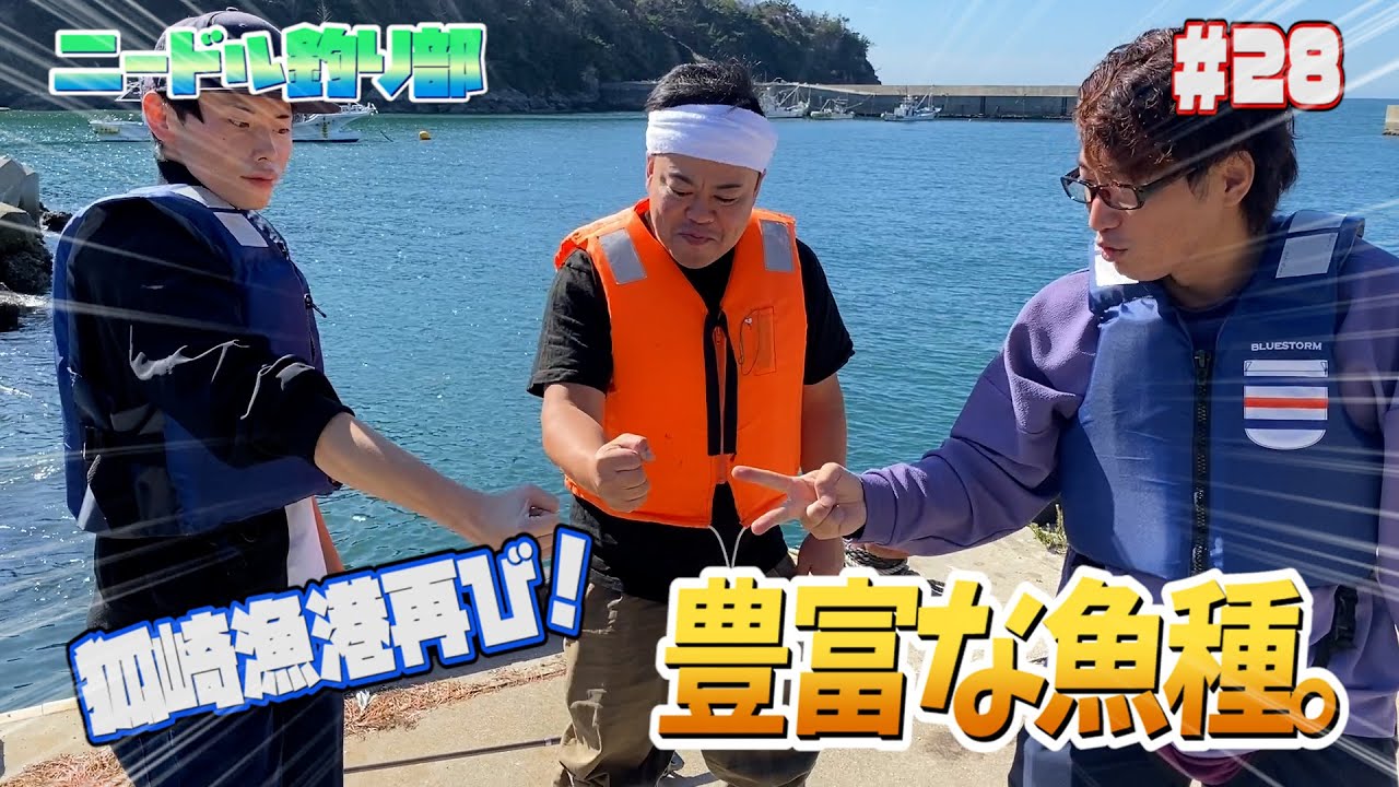 【ニードル】狐崎漁港再び！秋口だと魚種がだいぶ違いましたね！【釣り部】