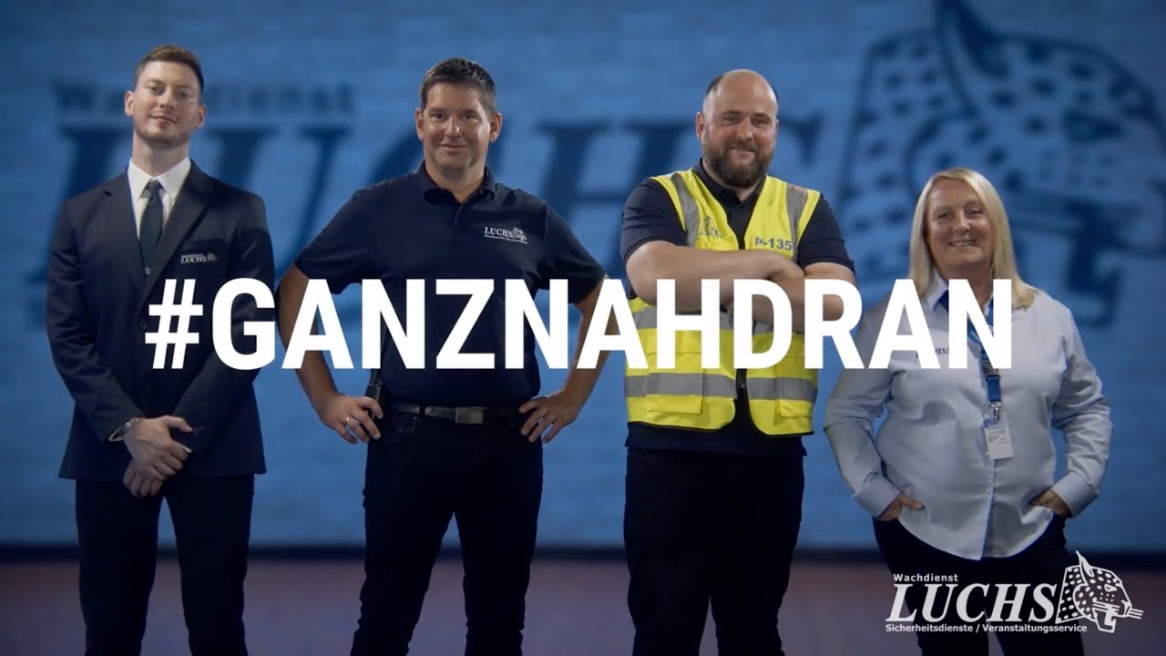 🔵⚪️ Wachdienst LUCHS &ndash; immer #ganznahdran! ⚪️🔵