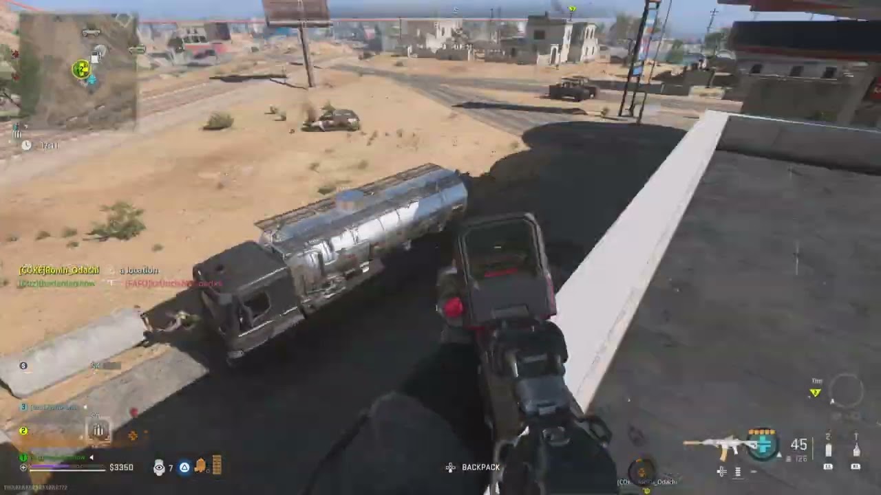 DMZ - solo vs squad rescue mission