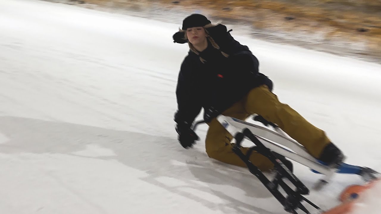 ERSTES MAL IN EINER SKIHALLE