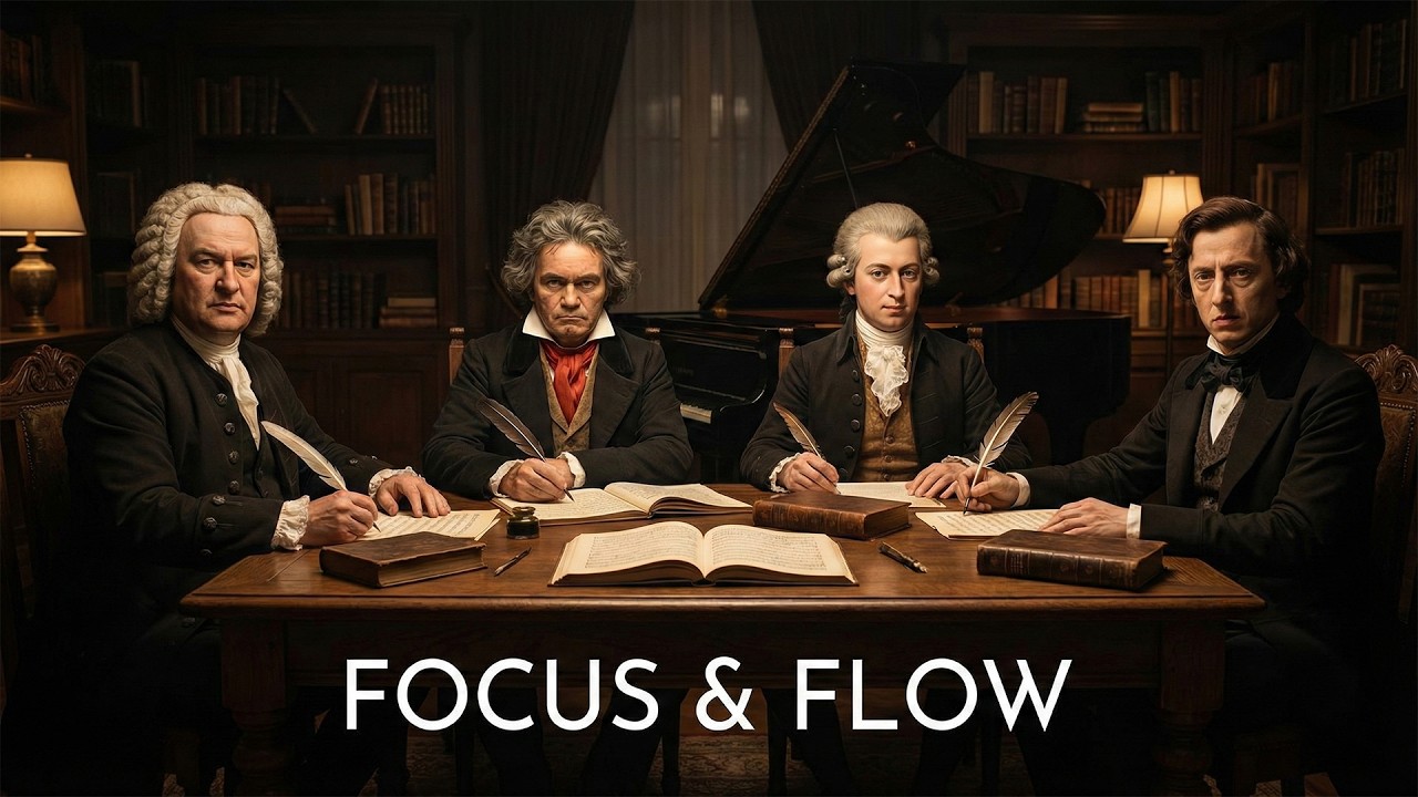 20 most beautiful masterpieces of classical music🎼 Classic masterpieces - Beethoven, Mozart, Chopin