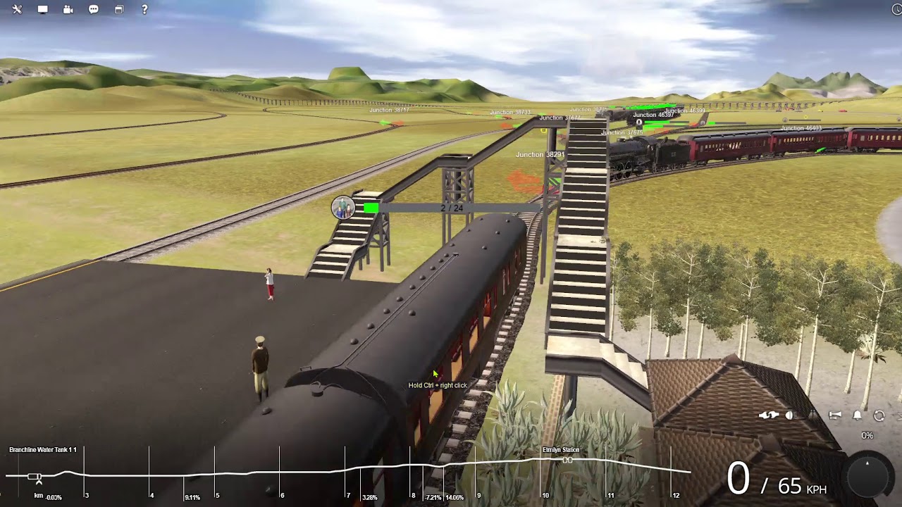 Trainz Railroad Simulator 2019 Tutorial *11. How to play with Trainz.