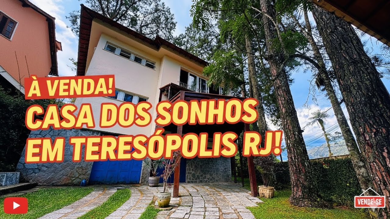 CASA &Agrave; VENDA EM CONDOM&Iacute;NIO NA GRANJA GUARANI- TERES&Oacute;POLIS/RJ. R$ 565.000,00. BRICK IM&Oacute;VEIS.