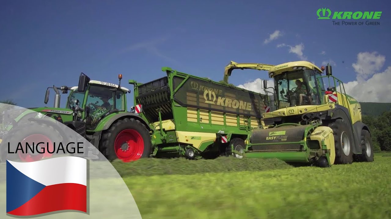 Krone RX – Senážní vůz a vůz na přepravu řezanky