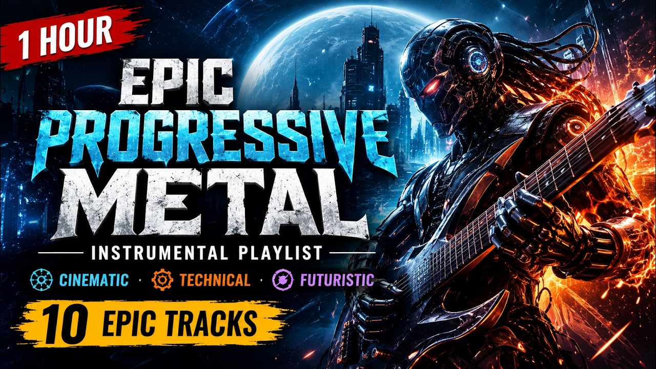 EPIC Modern Progressive Metal Instrumental Compilation Technical Cinematic Masterpiece