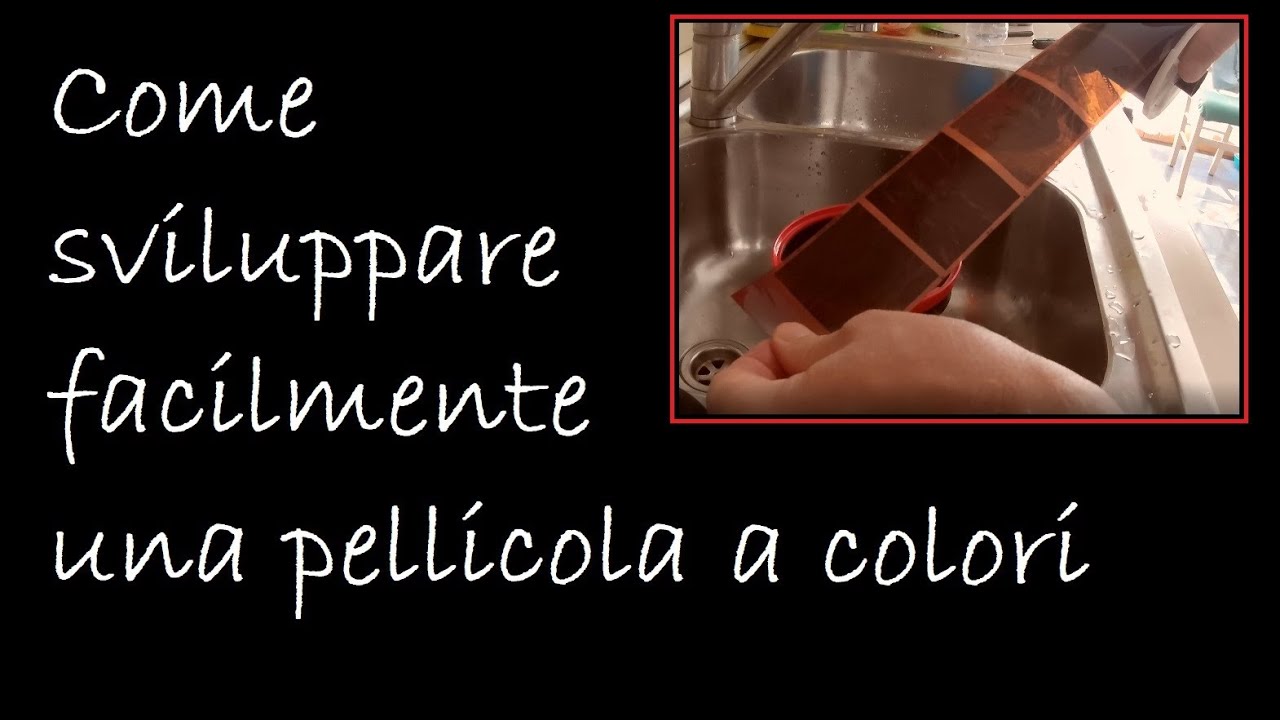 Come sviluppare facilmente una pellicola a colori.