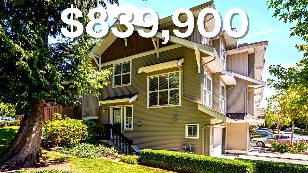 Inside This $839,900 Willoughby Heights Townhome - 100 20460 66 Ave Langley.