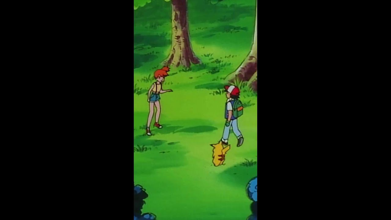 Hab doch ein bisschen Geduld, Misty. 😭 #Pokemon #Enton #Misty