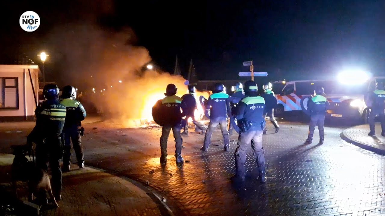 ME ingezet bij caravanbrand in Kollumerzwaag