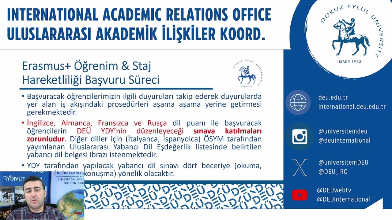 Erasmus+ KA131 Bilgilendirme Toplantısı Kaydı ( 2025 - 2026 )