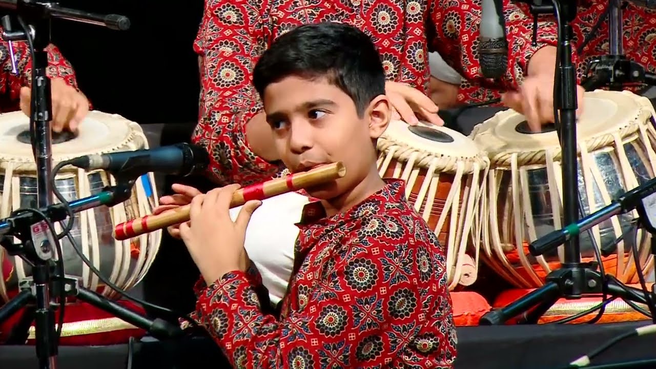 Raag Bhoopali by students of Sanjog Bansuri Mahavidyalaya | Guruvandana 2025 | Pravin Godkhindi