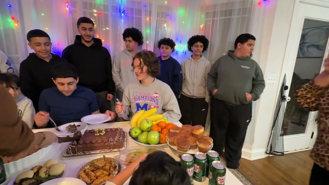 Adam’s 13th Birthday 🎂🎈🎊🎉