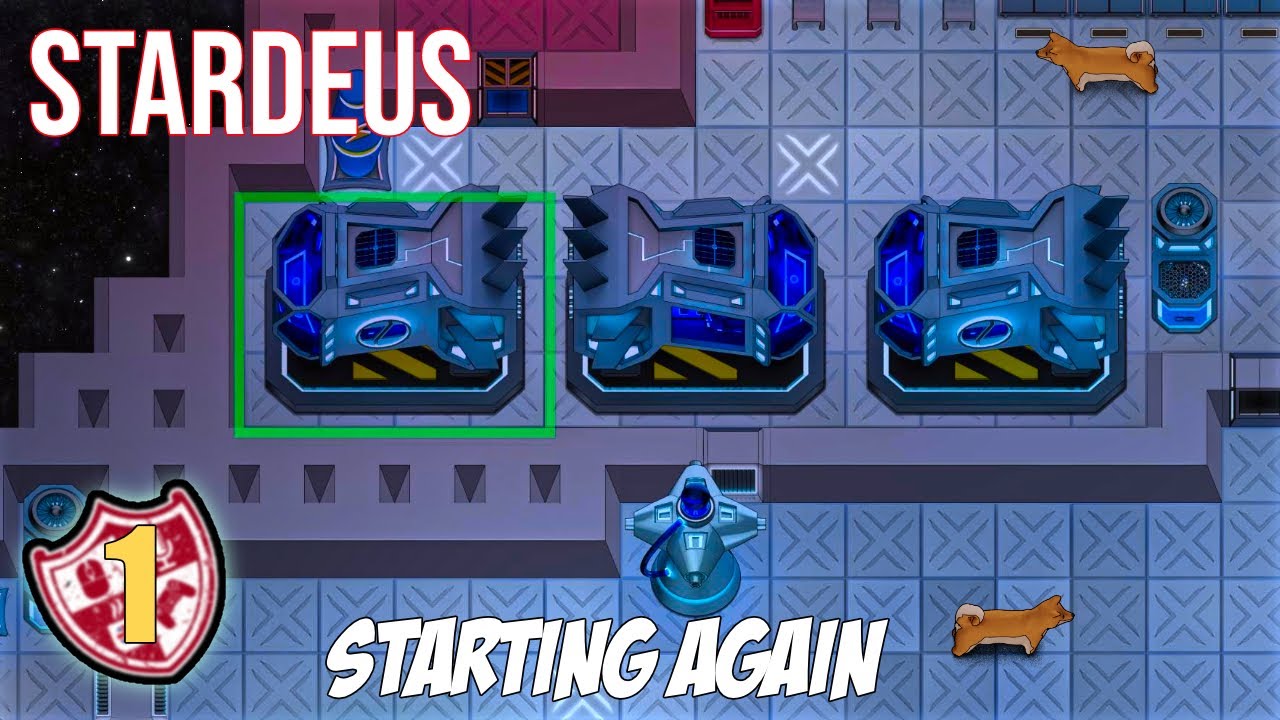 Stardeus getting started - ep 1 let's play