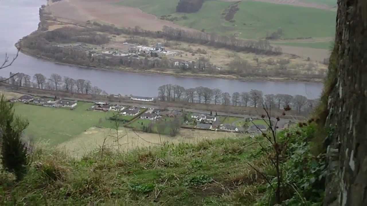 Kinnoul Hill and the dangerous cliffs