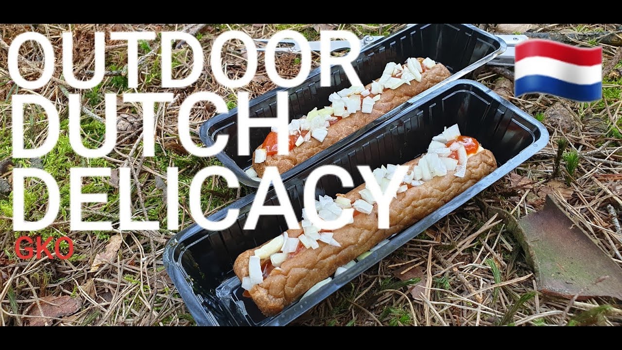 Outdoor Dutch Delicacy / Frikandel Speciaal