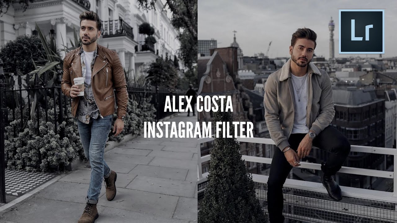 ALEX COSTA Instagram Filter Mobile Tutorial (@alexcosta)