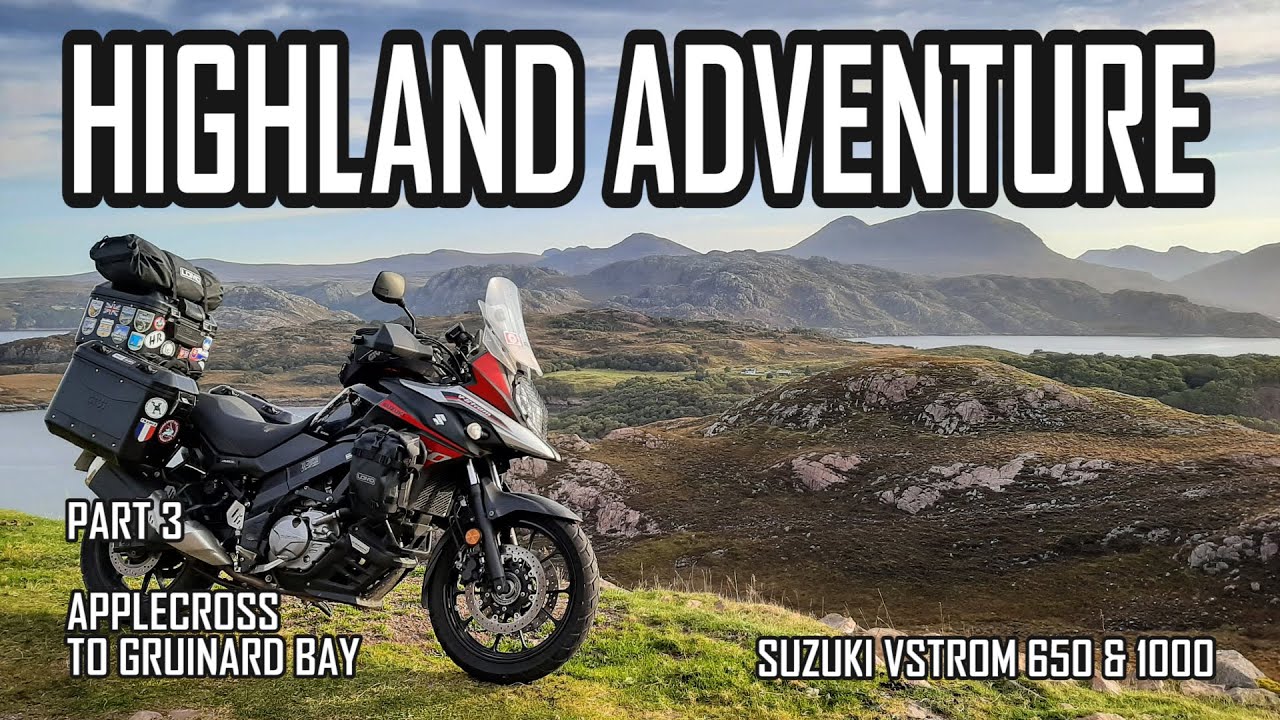 MJX Motoblog - Highland Adventure - PART 3 - Suzuki Vstrom 650