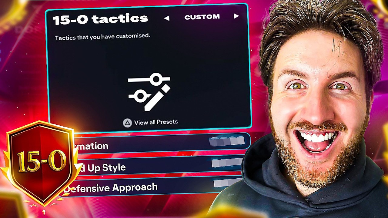 The BEST POST PATCH 15-0 CUSTOM TACTICS you NEED in FC 26 🔥