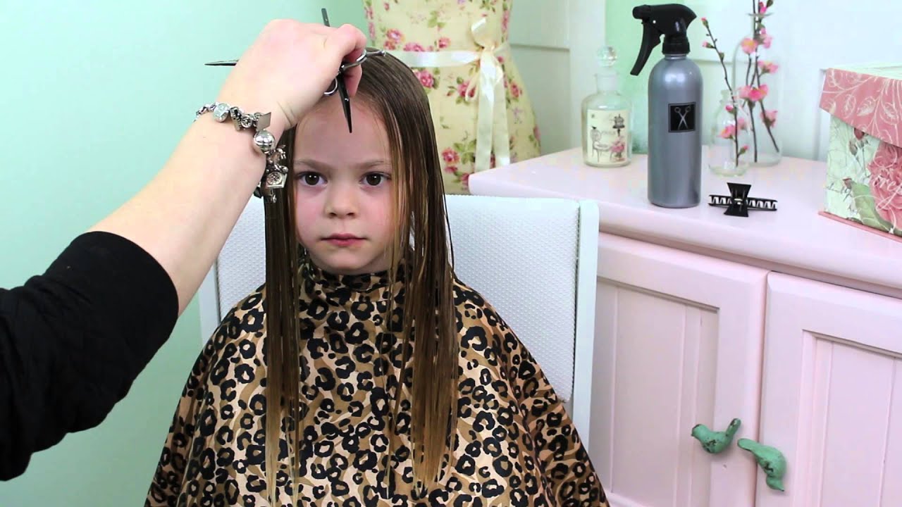 Girls Hair Trim