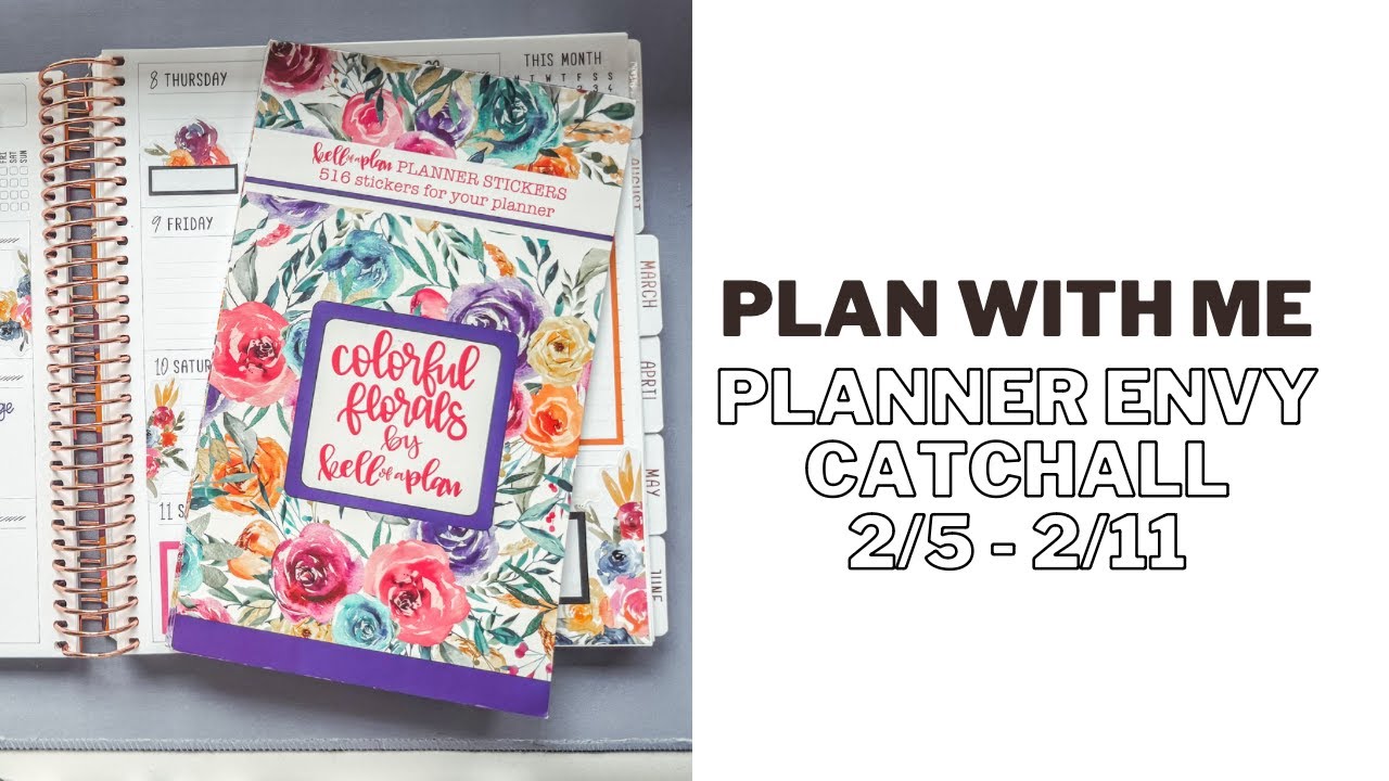 Plan With Me - Catchall | Planner Envy Horizontal | 2/5 - 2/11