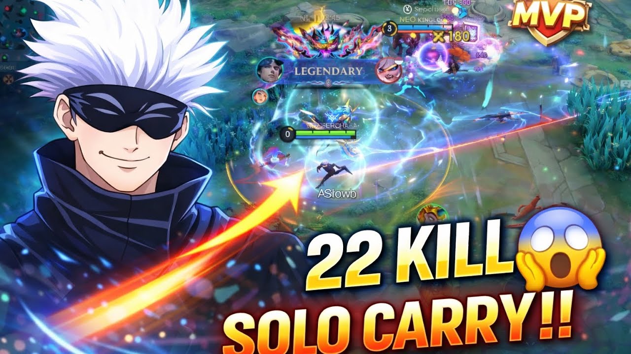 22 KILL XAVIER 😱 SOLO CARRY TOTAL!! MUSUH AUTO KICEP | BEST BUILD XAVIER TERSAKIT MLBB