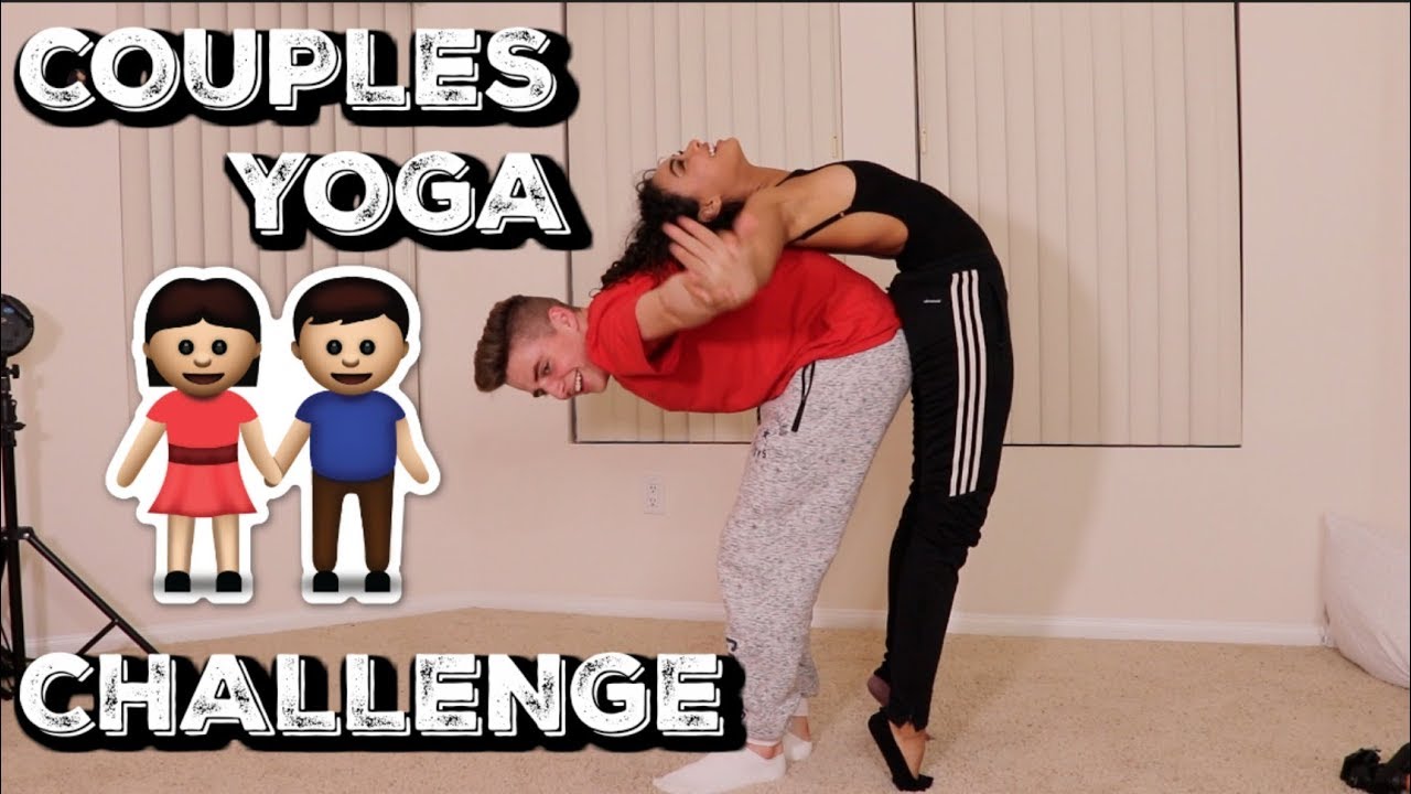 COUPLES YOGA CHALLENGE w/ Daniella Perkins | Zach Clayton