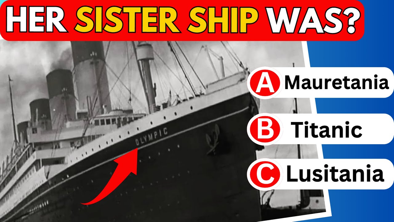 RMS Olympic 🚢 Fun Quiz | How Much Do You Really Know About The Titanic's Sister Ship? #maritimequiz