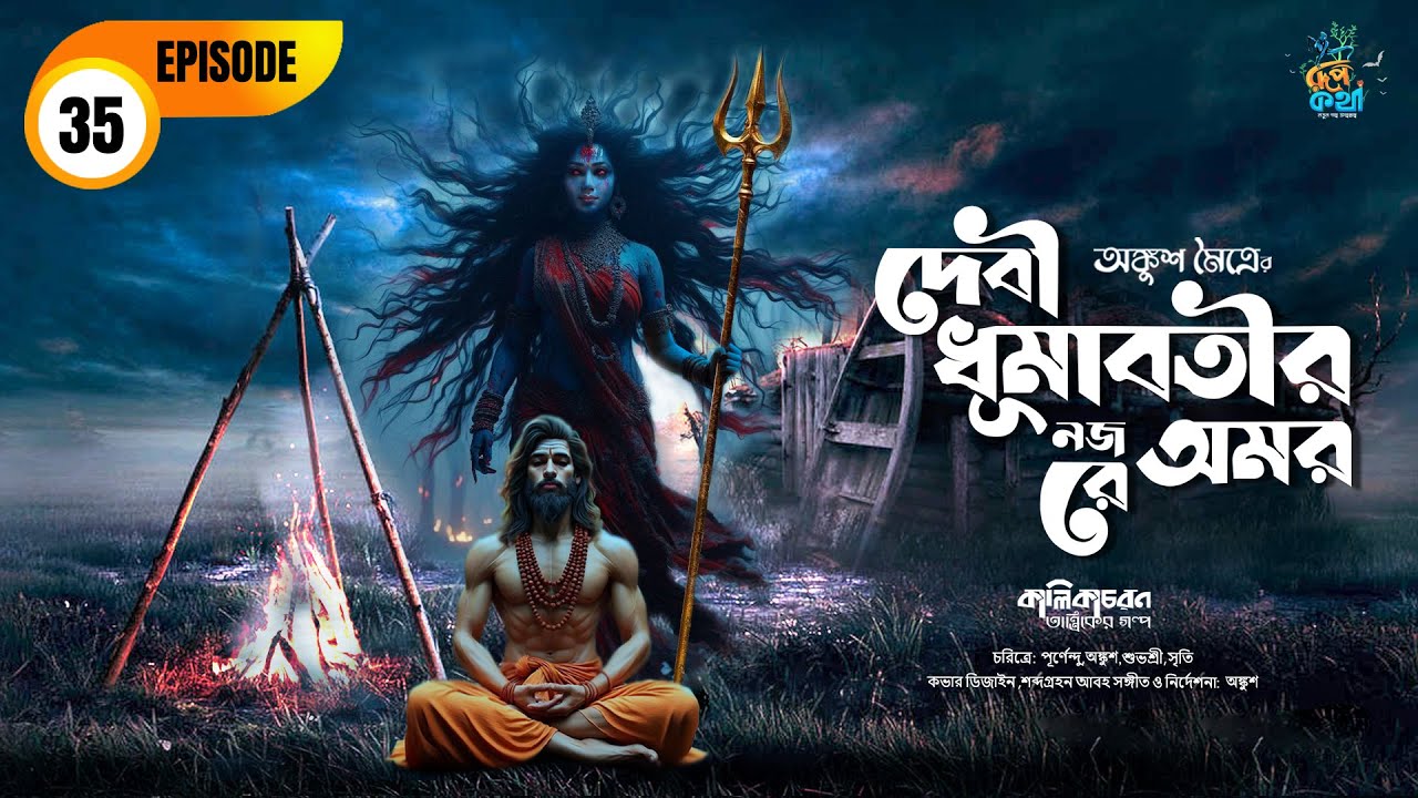Debi Dhumavatir Nojore Amor | Ankush Maitra | Kalikacharan Tantrik EP35 | দেবী ধূমাবতীর নজরে অমর