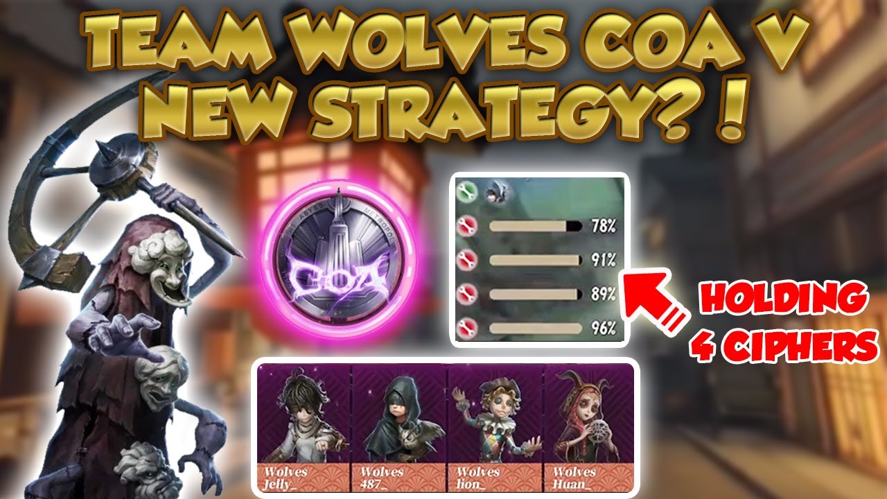 [Day 1] Ymm Get Outplayed by Wolves Map Coordination (COA V GLOBAL FINAL) | 第五人格 | 제5인격 |  アイデンティティV