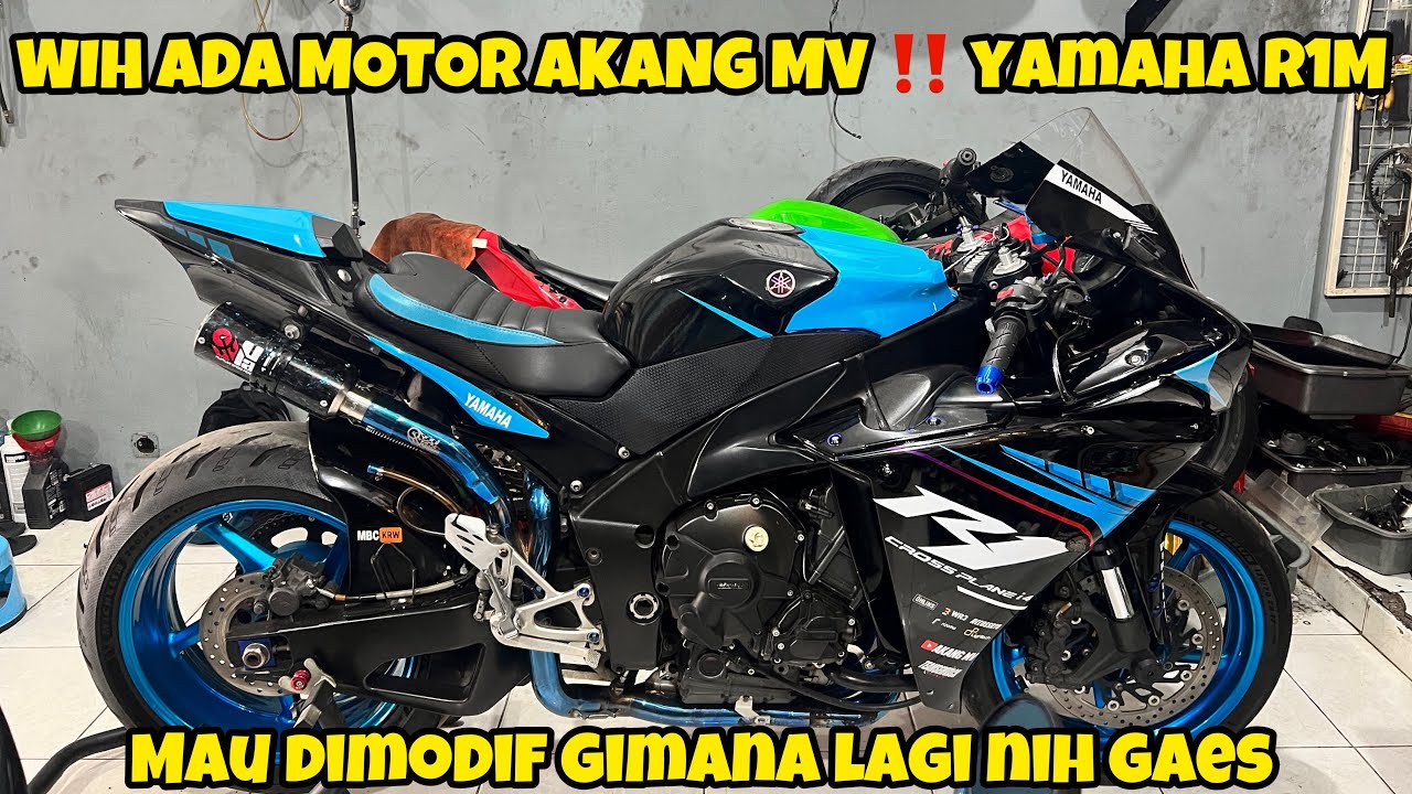 BUSET ADA MOTOR AKANG MV DI MAMAN GARAGE 😱 UDAH HEDON MAU DI MODIF APALAGI Ni@akangmv ‼️#akangmv