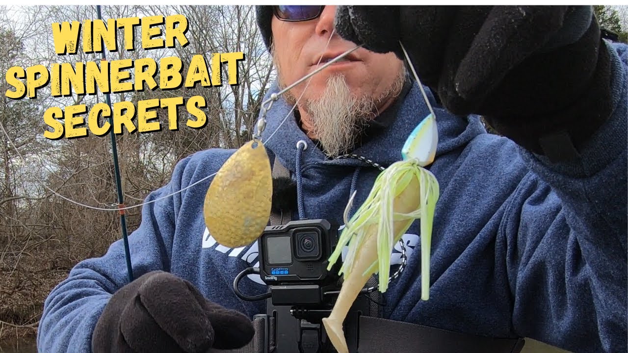 Big Spinnerbaits In Cold Muddy Water (Working The Winter Slow Roll)
