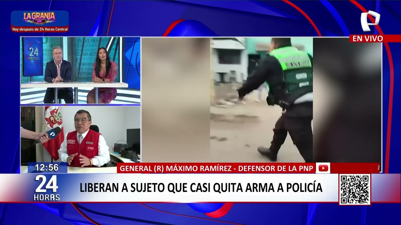 #24Horas - Entrevista a Defensor de la PNP